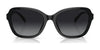 Coach CD482 HC8349U Sunglasses | Size 56 / Black №50028G / Grey Gradient (3N 15.2%)