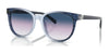 Coach CD478 HC8350U Sunglasses | Size 54 / Blue Gradient / Blue Purple Gradient (2N 27.2%) №57088H