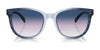 Coach CD478 HC8350U Sunglasses | Size 54 / Red Gradient / Violet Pink Gradient (3N 16%) №57098H