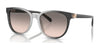 Coach CD478 HC8350U Sunglasses | Size 54 / Grey Gradient / Grey Pink Gradient (2N 36.7%) №57103B