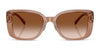 Coach CD472 HC8352 Sunglasses | Size 54 / Black/Blush / Brown Purple Gradient (3N 15%) №5781E2