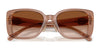 Coach CD472 HC8352 Sunglasses | Size 54 / Black/Blush / Brown Purple Gradient (3N 15%) №5781E2
