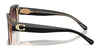 Coach CD472 HC8352 Sunglasses | Size 54 / Black/Blush / Brown Purple Gradient (3N 15%) №5781E2