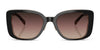 Coach CD472 HC8352 Sunglasses | Size 54 / Black/Blush / Brown Purple Gradient (3N 15%) №5781E2
