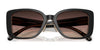 Coach CD472 HC8352 Sunglasses | Size 54 / Black/Blush / Brown Purple Gradient (3N 15%) №5781E2