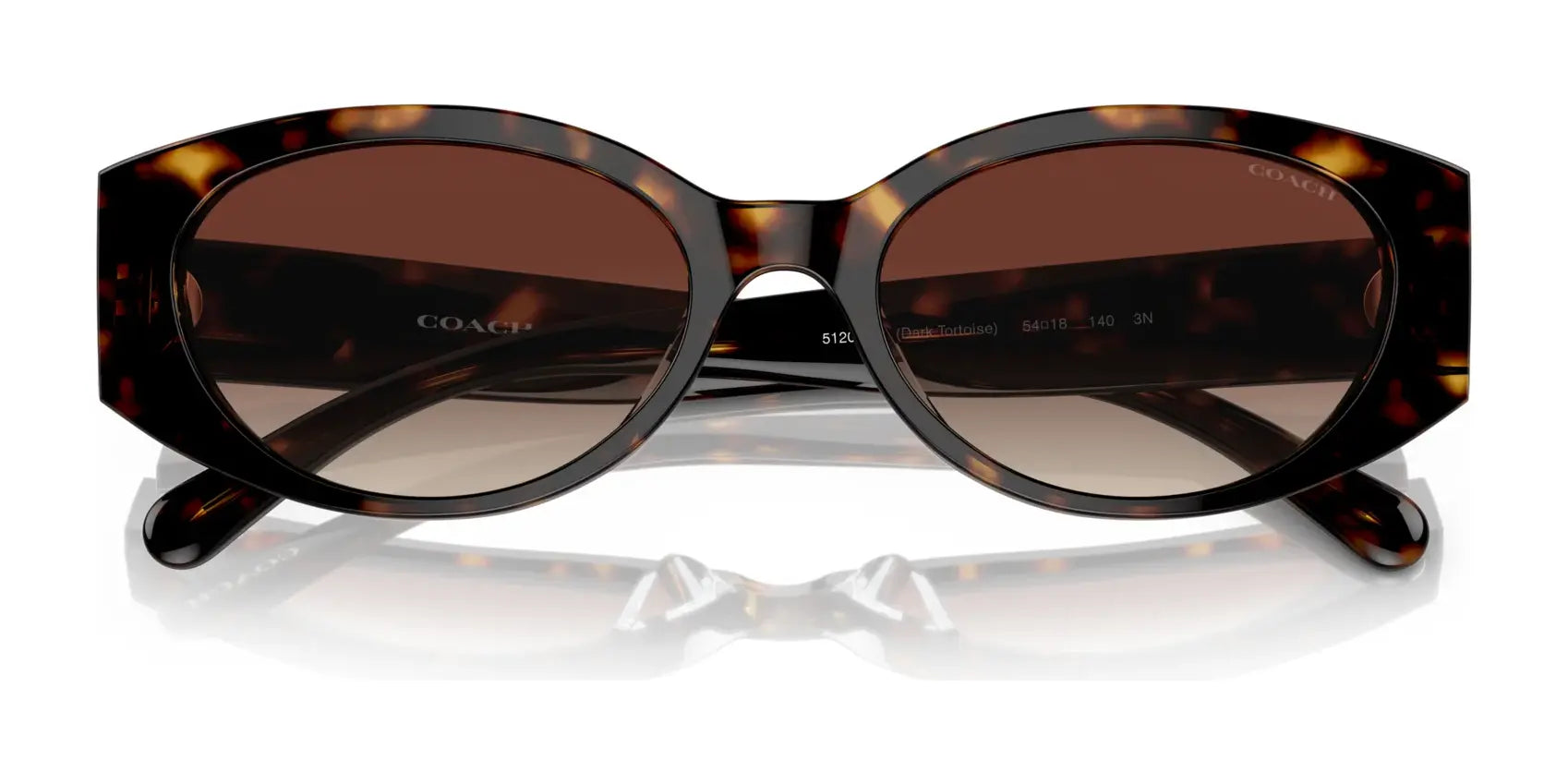 Coach CD867 HC8353F Sunglasses | Size 57