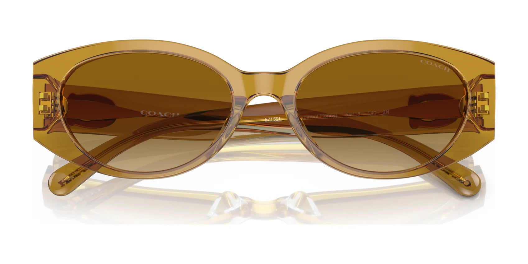 Coach CD867 HC8353F Sunglasses | Size 57