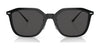 Coach CD461 HC8355 Sunglasses | Size 55 / Black / Dark Grey (3N 10%) №500287