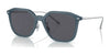 Coach CD461 HC8355 Sunglasses | Size 55 / Transparent Dark Blue / Dark Blue Solid (3N 16.6%) №520387