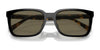Coach CK470 HC8357U Eyeglasses with Sun-clips | Size 57 / Black Clear Gradient / Grey Solid (0N 87.1%) №576387