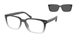 Coach CK470 HC8357U Eyeglasses with Sun-clips | Size 57