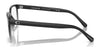 Coach CK470 HC8357U Eyeglasses with Sun-clips | Size 57 / Black Clear Gradient / Grey Solid (0N 87.1%) №576387