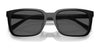 Coach CK470 HC8357U Eyeglasses with Sun-clips | Size 57 / Black Clear Gradient / Grey Solid (0N 87.1%) №576387