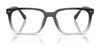 Coach CK470 HC8357U Eyeglasses with Sun-clips | Size 57 / Black Clear Gradient / Grey Solid (0N 87.1%) №576387
