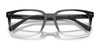 Coach CK470 HC8357U Eyeglasses with Sun-clips | Size 57 / Black Clear Gradient / Grey Solid (0N 87.1%) №576387