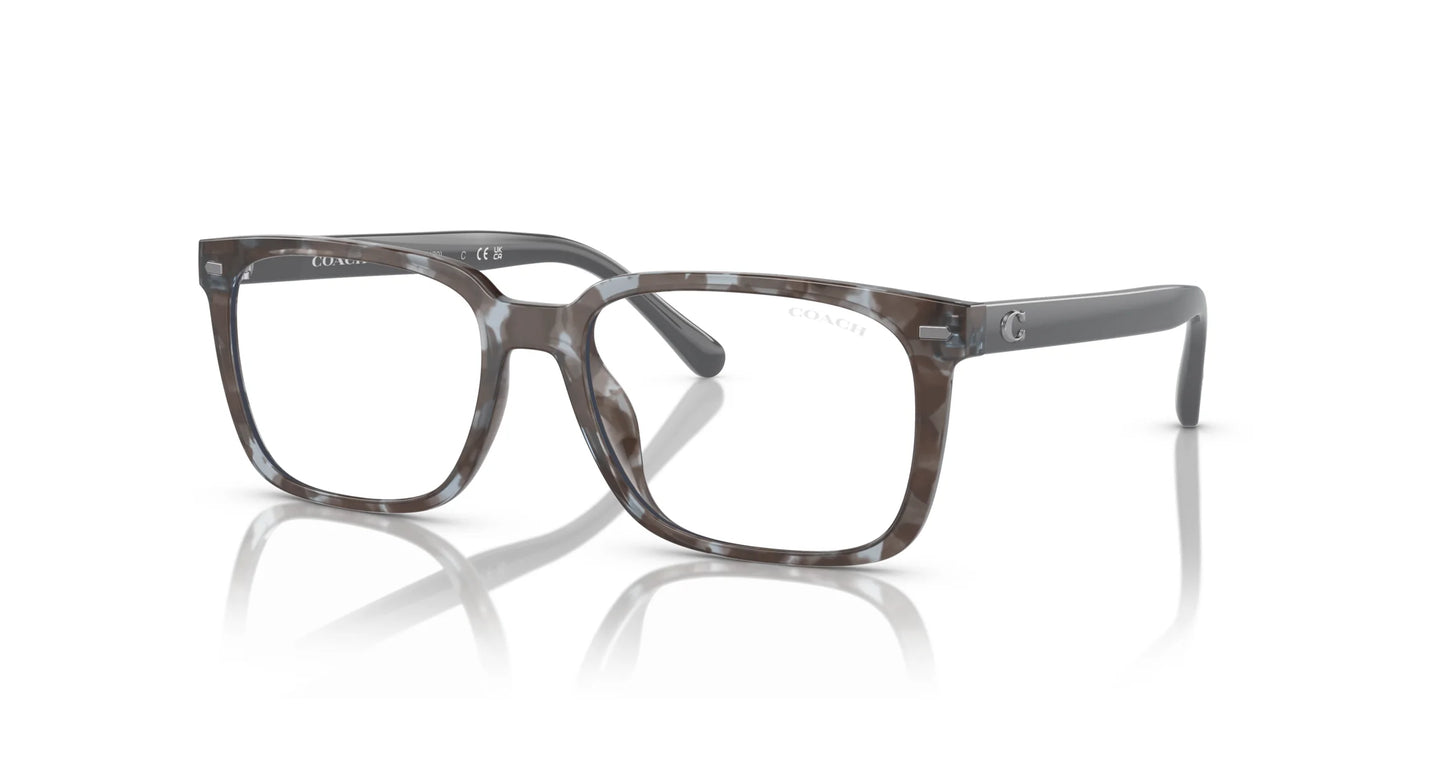 Coach CK470 HC8357U Eyeglasses with Sun-clips Grey Tortoise / Grey Solid