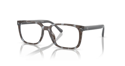 Coach CK470 HC8357U Eyeglasses with Sun-clips Grey Tortoise / Grey Solid