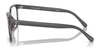 Coach CK470 HC8357U Eyeglasses with Sun-clips | Size 57 / Black Clear Gradient / Grey Solid (0N 87.1%) №576387