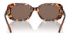 Coach CD868 HC8358F Sunglasses | Size 56 / Milky Amber / Green Solid (2N 19.2%) №571282