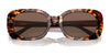 Coach CD868 HC8358F Sunglasses | Size 56 / Milky Amber / Green Solid (2N 19.2%) №571282