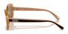 Coach CD868 HC8358F Sunglasses | Size 56 / Milky Amber / Green Solid (2N 19.2%) №571282