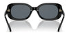 Coach CD471 HC8358U Sunglasses | Size 54 / Opaque White №568672 / Blue Solid (2N 37.3%)