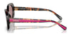 Coach CD471 HC8358U Sunglasses | Size 54 / Opaque White №568672 / Blue Solid (2N 37.3%)