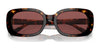 Coach CD471 HC8358U Sunglasses | Size 54 / Opaque White №568672 / Blue Solid (2N 37.3%)