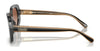 Coach CD471 HC8358U Sunglasses | Size 54 / Opaque White №568672 / Blue Solid (2N 37.3%)