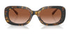Coach CD471 HC8358U Sunglasses | Size 54 / Opaque White №568672 / Blue Solid (2N 37.3%)