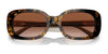 Coach CD471 HC8358U Sunglasses | Size 54 / Opaque White №568672 / Blue Solid (2N 37.3%)