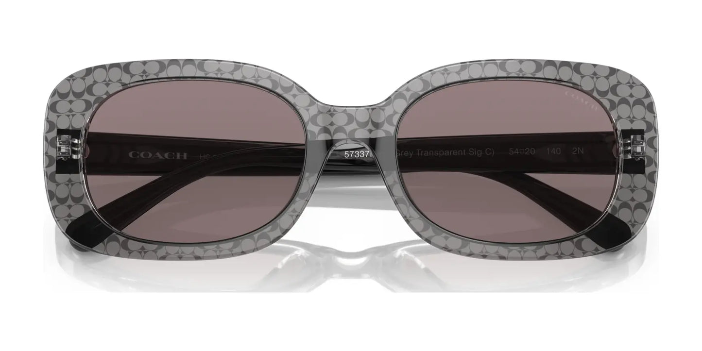 Coach CD471 HC8358U Sunglasses | Size 54