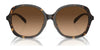 Coach CH610 HC8360F Sunglasses | Size 58 / Dark Tortoise / Brown Gradient (3N 14.2%) №512074