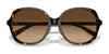 Coach CH610 HC8360F Sunglasses | Size 58 / Dark Tortoise / Brown Gradient (3N 14.2%) №512074