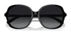 Coach CH557 HC8360U Sunglasses | Size 57 / Dark Tortoise / Brown Gradient (3N 14.2%) №512074