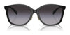 Coach CH617 HC8361F Sunglasses | Size 57 / Black / Grey Gradient (3N 13%) №50028G