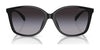 Coach CH558 HC8361U Sunglasses | Size 57 / Caramel Tortoise / Brown Gradient (3N 14.2%) №574174