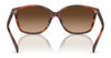 Coach CH558 HC8361U Sunglasses | Size 57 / Caramel Tortoise / Brown Gradient (3N 14.2%) №574174