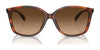 Coach CH558 HC8361U Sunglasses | Size 57 / Caramel Tortoise / Brown Gradient (3N 14.2%) №574174