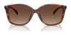 Coach CH558 HC8361U Sunglasses | Size 57 / Caramel Tortoise / Brown Gradient (3N 14.2%) №574174