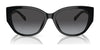 Coach CH563 HC8362U Sunglasses | Size 57 / Black / Grey Gradient (3N 15.2%) №50028G