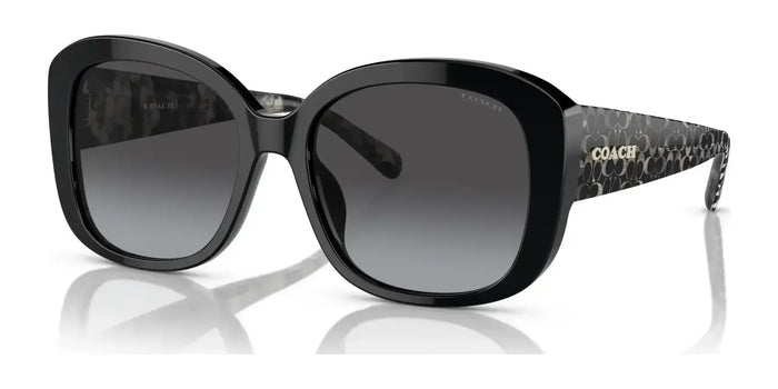 Coach CH564 HC8363U Sunglasses | Size 56 / Black №50028G / Grey Gradient (3N 15.2%)