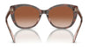 Coach CH566 HC8365U Sunglasses | Size 55 / Black/Transparent Grey / Grey Gradient (3N 15.2%) №57458G