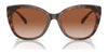 Coach CH566 HC8365U Sunglasses | Size 55 / Black/Transparent Grey / Grey Gradient (3N 15.2%) №57458G