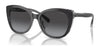 Coach CH566 HC8365U Sunglasses | Size 55 / Black/Transparent Grey / Grey Gradient (3N 15.2%) №57458G