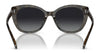 Coach CH567 HC8365U Sunglasses | Size 55 / Black/Transparent Grey №57458G / Grey Gradient (3N 15.2%)