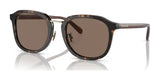 Coach CH577 HC8366 Sunglasses Dark Tortoise / Brown Solid