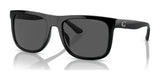 Coach CH581 HC8367U Sunglasses Black / Grey Solid