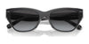 Coach CH570 HC8370U Sunglasses | Size 54 / Black/Transparent Grey / Grey Gradient (3N 15.2%) №57458G