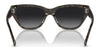 Coach CH570 HC8370U Sunglasses | Size 54 / Black/Transparent Grey / Grey Gradient (3N 15.2%) №57458G